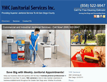 Tablet Screenshot of janitorservicesca.com